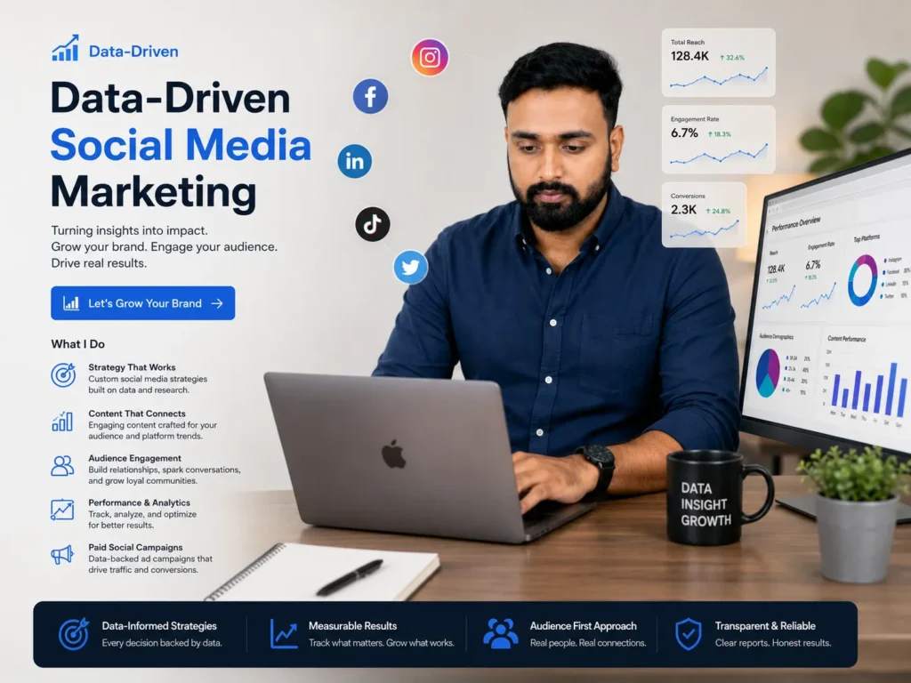 Social media marketing content and advertising